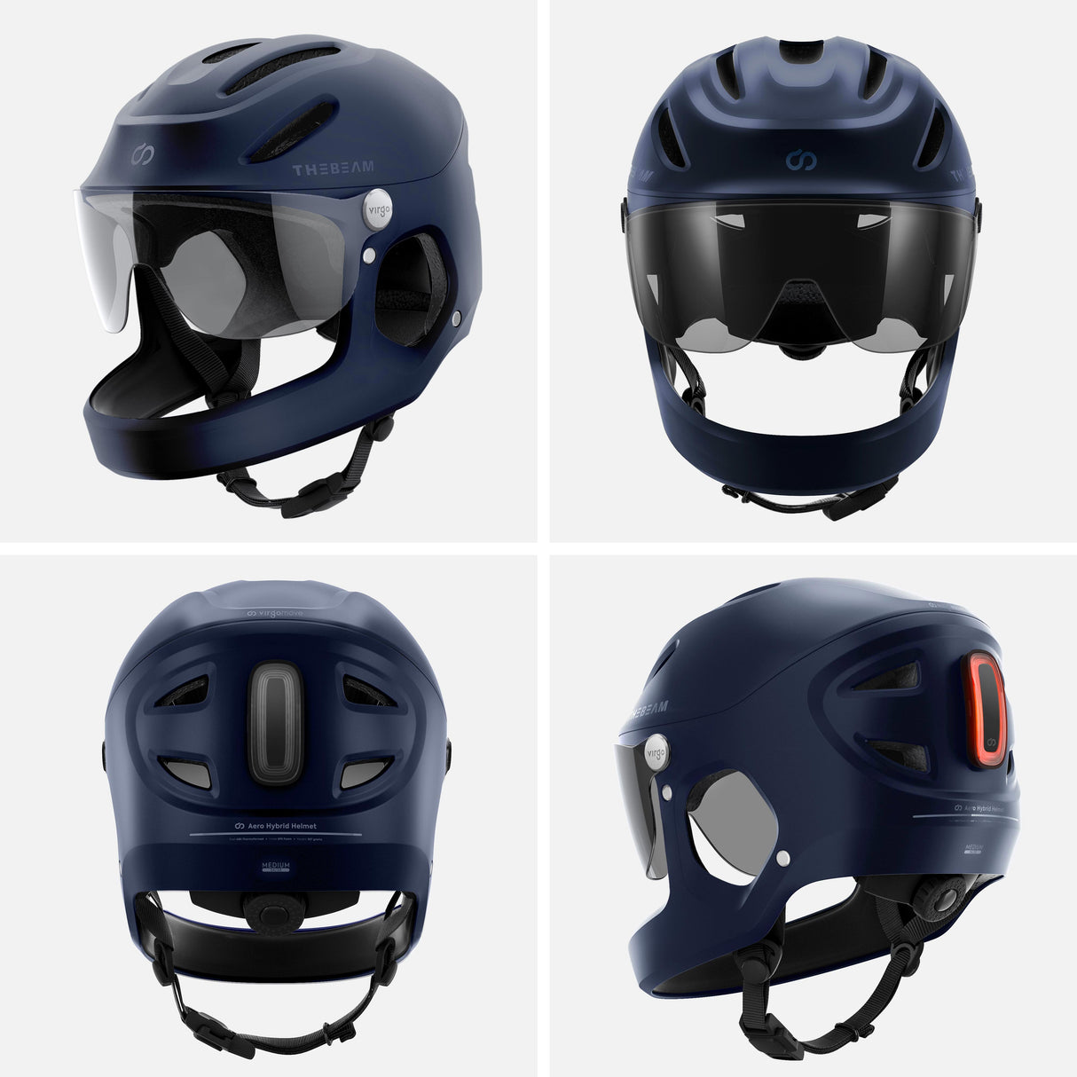 VIRGO INTEGRAL | Standard Cycling Full-Face Helmet