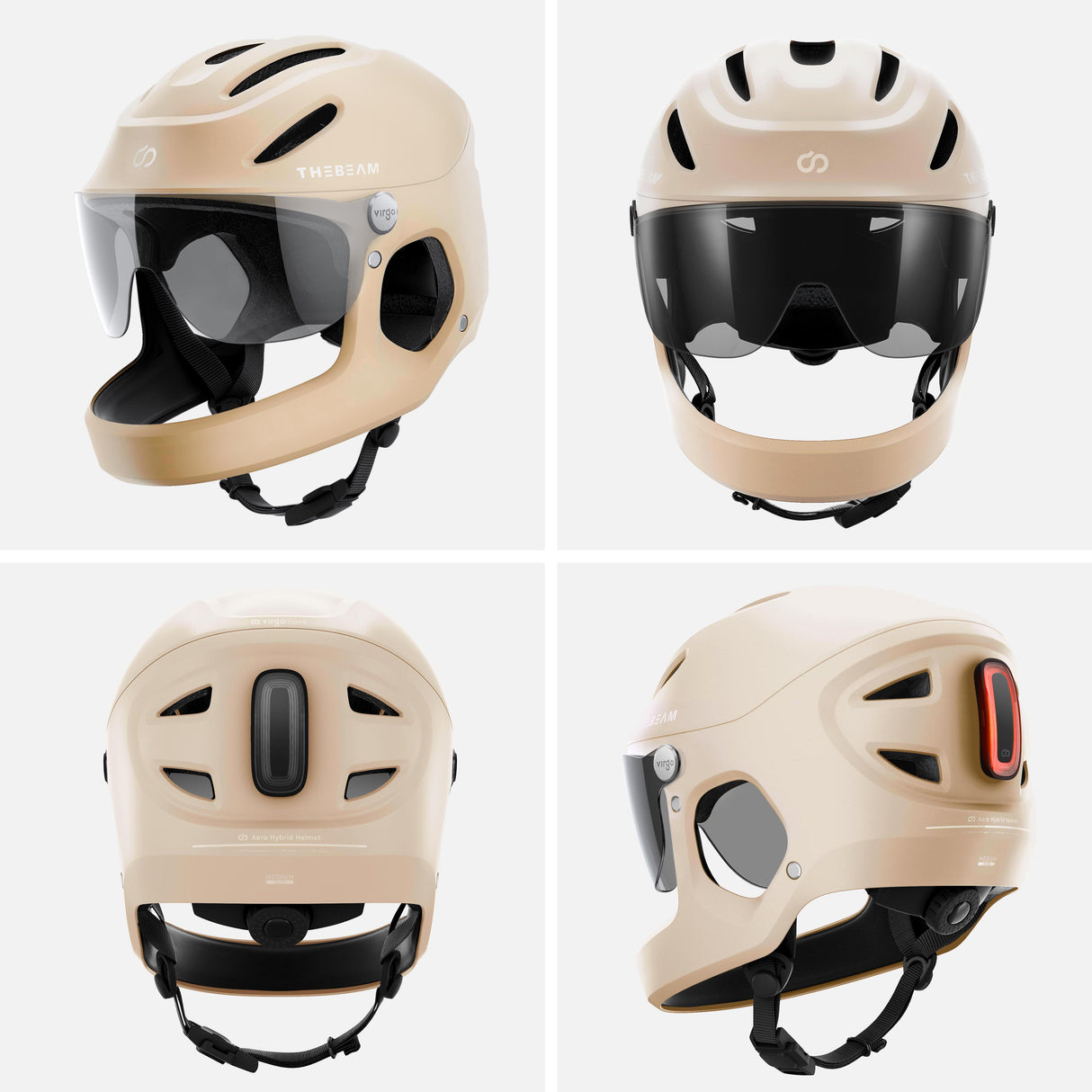 VIRGO INTEGRAL | Standard Cycling Full-Face Helmet