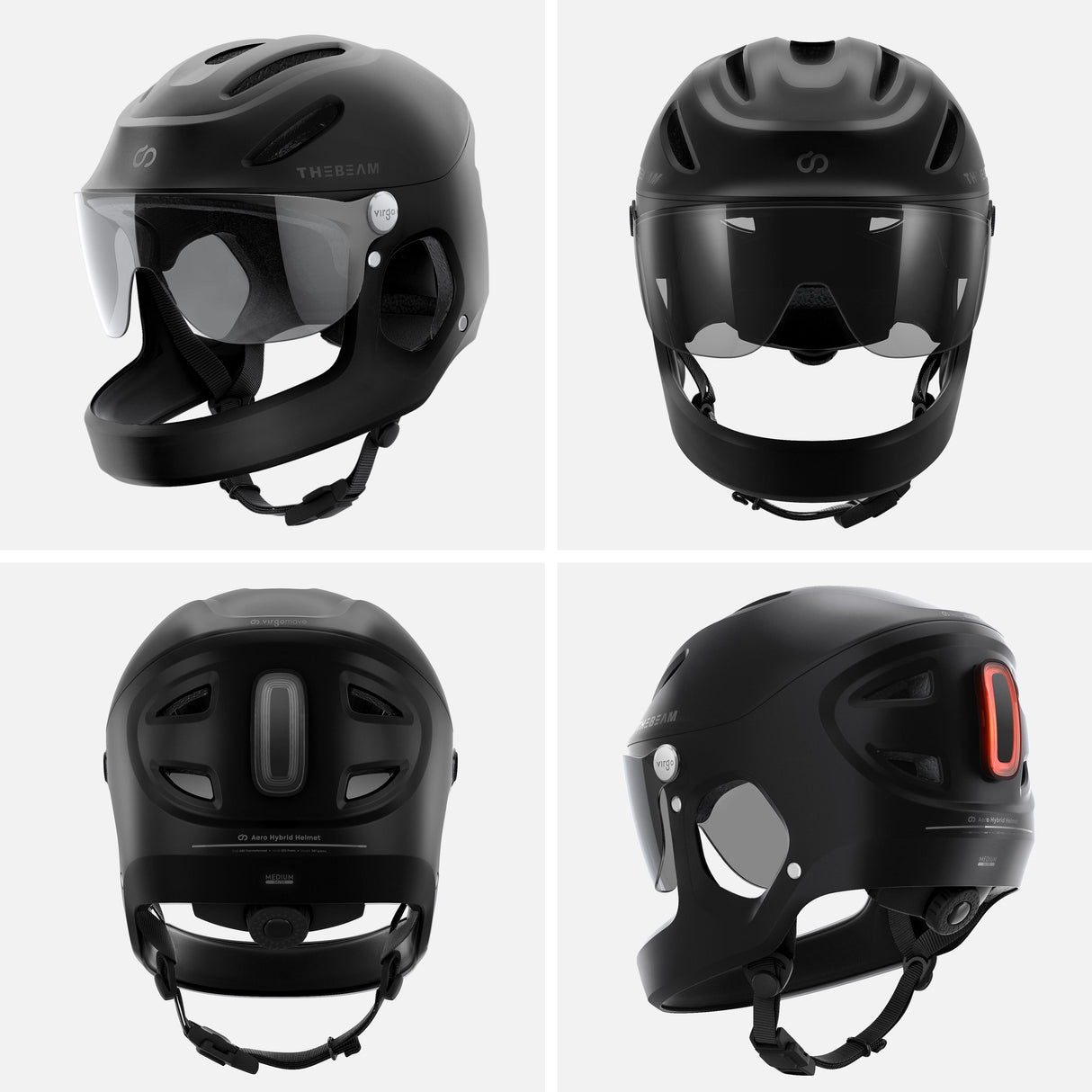 VIRGO INTEGRAL | Standard Cycling Full-Face Helmet