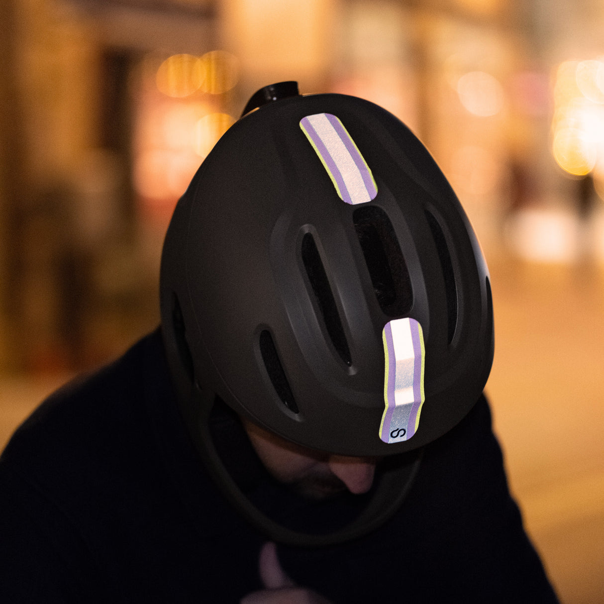 VIERGE | Autocollants réfléchissants pour casque