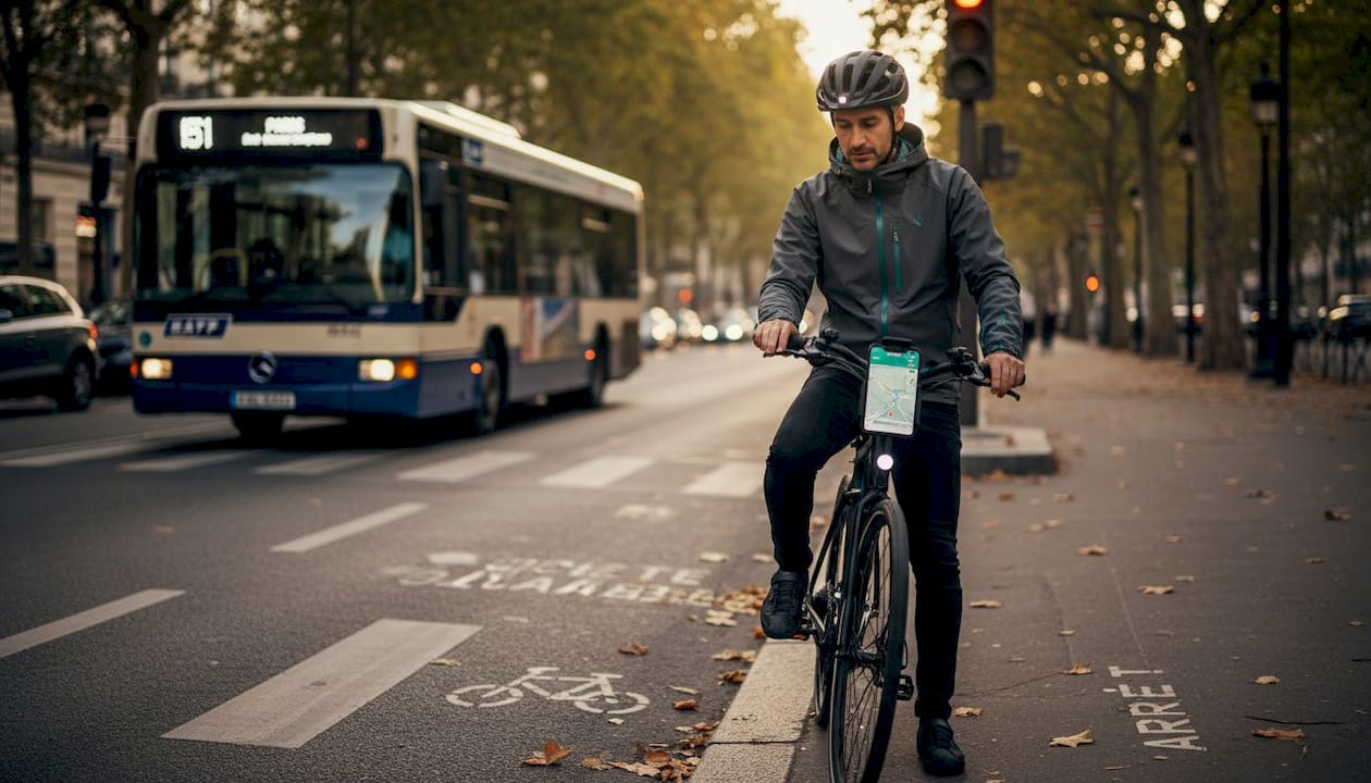 Cycliste urbain : bien équipé pour rouler en toute sécurité en ville